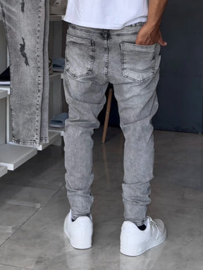 Calça Jogador Cinza Clara Brow Jeans