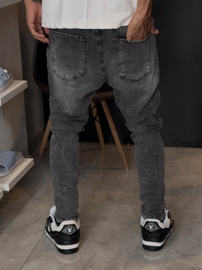 Calça Jogador Cinza Brow Jeans
