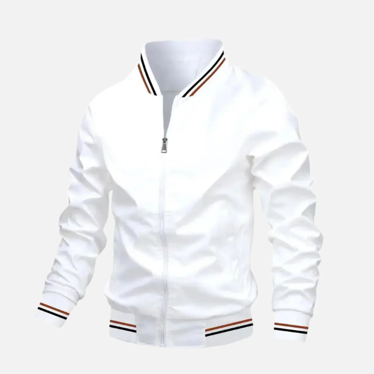 Jaqueta Casual Masculina com Zíperes Ferrutini FRT168