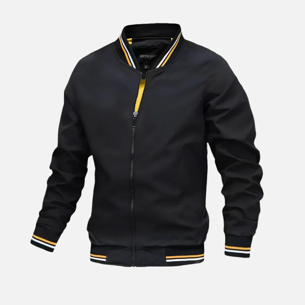 Jaqueta Casual Masculina com Zíperes Ferrutini FRT168