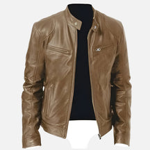 Jaqueta de Couro Masculina Ferrutini FRT187