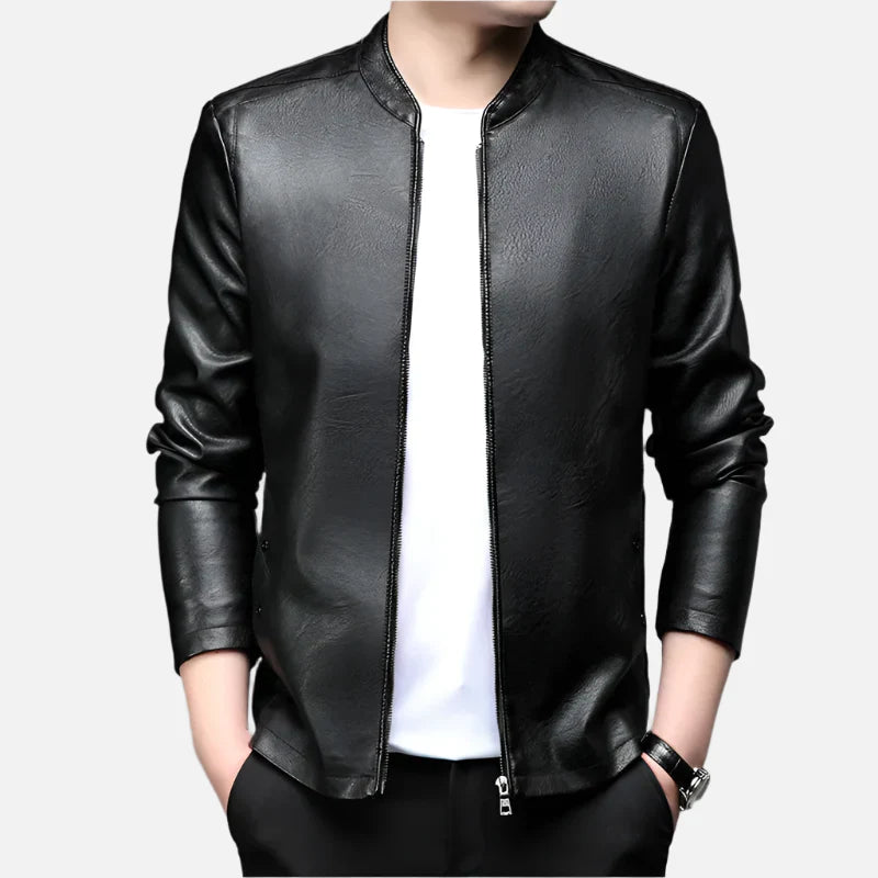 Jaqueta De Couro Masculina Ferrutini FRT165