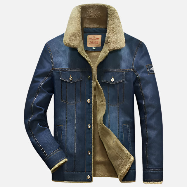 Jaqueta Jeans Masculina Acolchoada Ferrutini FRT117