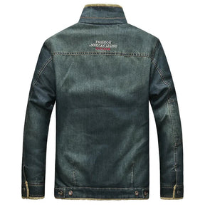 Jaqueta Jeans Masculina Acolchoada Ferrutini FRT117