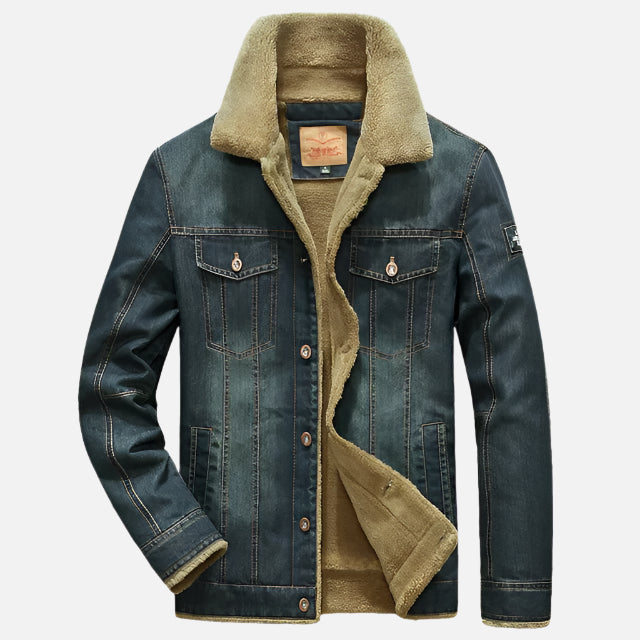 Jaqueta Jeans Masculina Acolchoada Ferrutini FRT117
