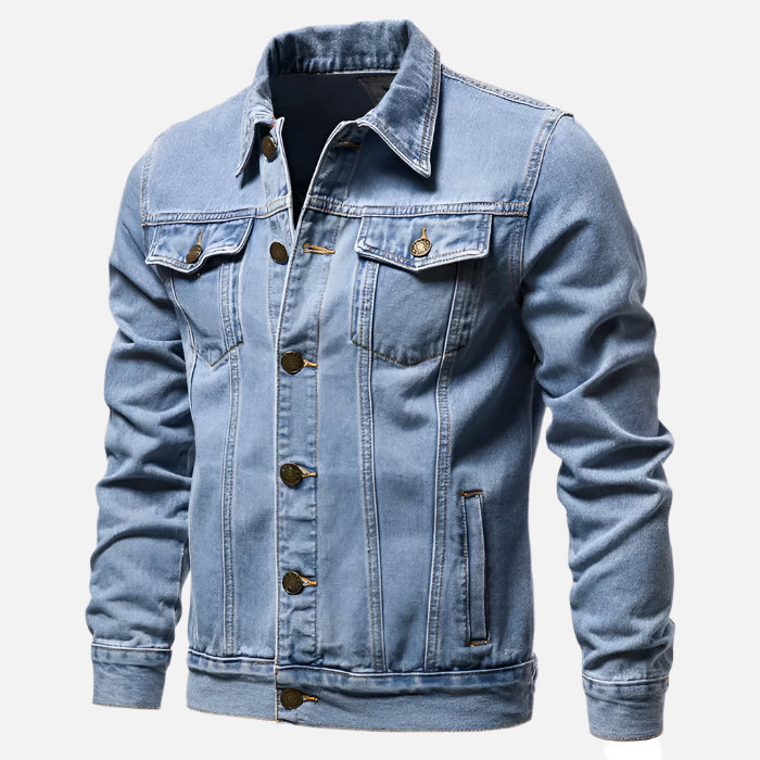 Jaqueta Jeans Masculina Ferrutini FRT116