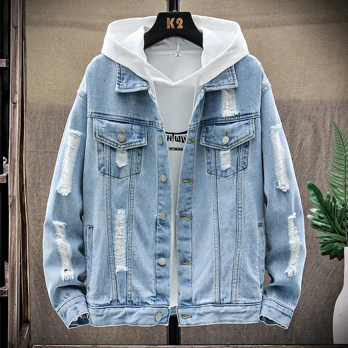 Jaqueta Jeans Masculina Ferrutini FRT120