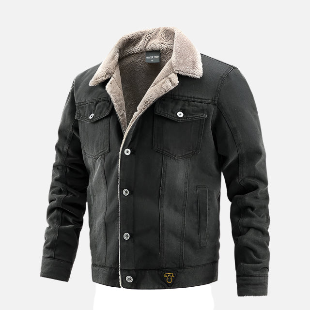 Jaqueta Jeans Masculina com Interior Forrada Ferrutini FRT127