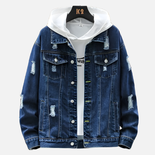 Jaqueta Jeans Masculina Ferrutini FRT120