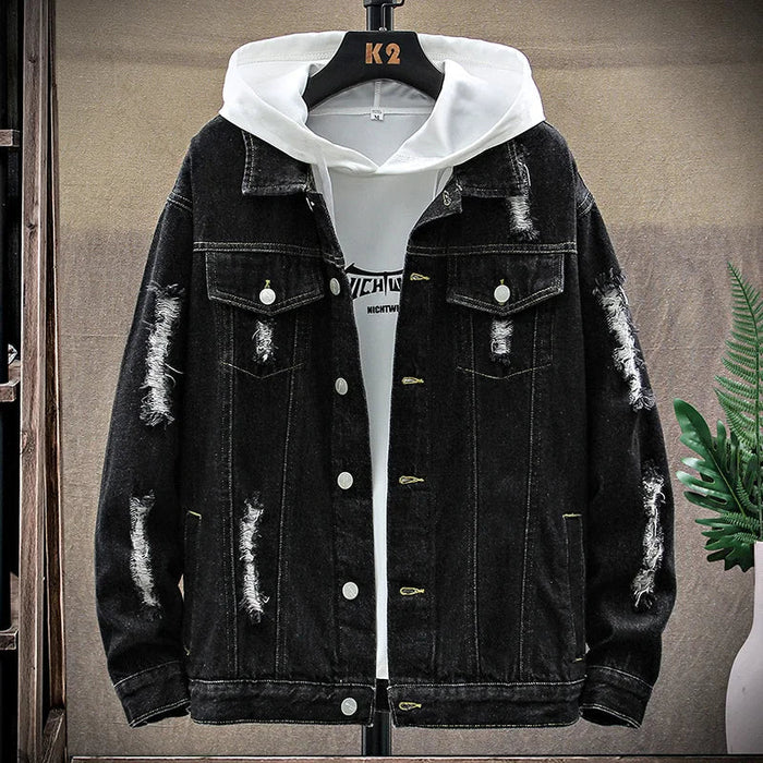 Jaqueta Jeans Masculina Ferrutini FRT120