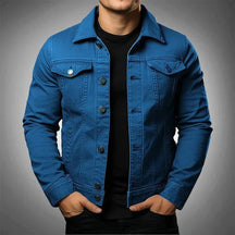 Jaqueta Jeans Masculina Slim Ferrutini FRT176