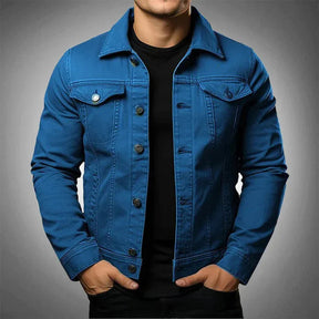 Jaqueta Jeans Masculina Slim Ferrutini FRT176