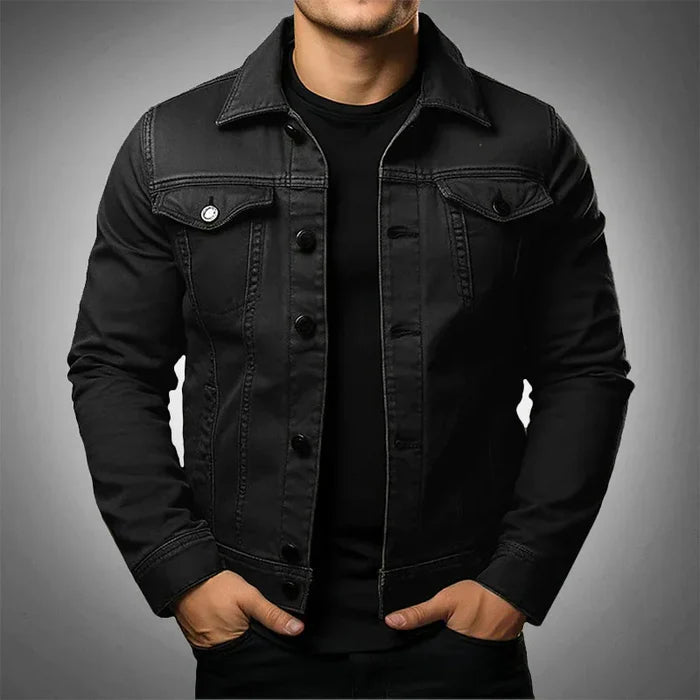 Jaqueta Jeans Masculina Slim Ferrutini FRT176