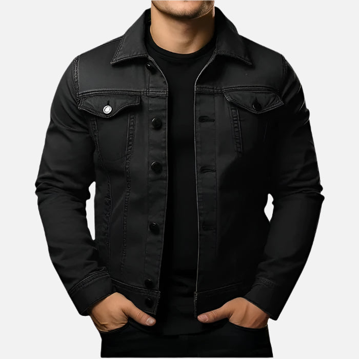 Jaqueta Jeans Masculina Slim Ferrutini FRT176