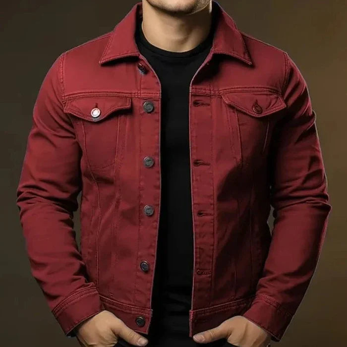 Jaqueta Jeans Masculina Slim Ferrutini FRT176