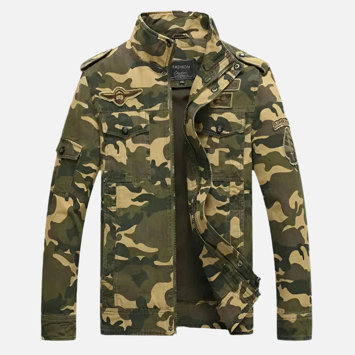 Jaqueta Masculina Camuflada Ferrutini FRT141