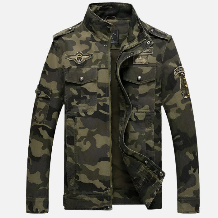 Jaqueta Masculina Camuflada Ferrutini FRT141