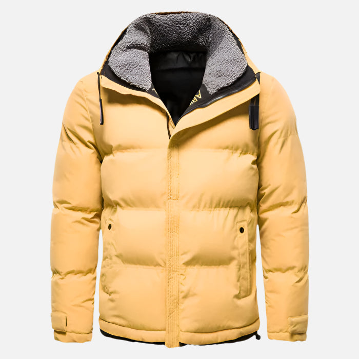 Jaqueta Masculina Puffer Forrada em Lã Ferrutini FRT217