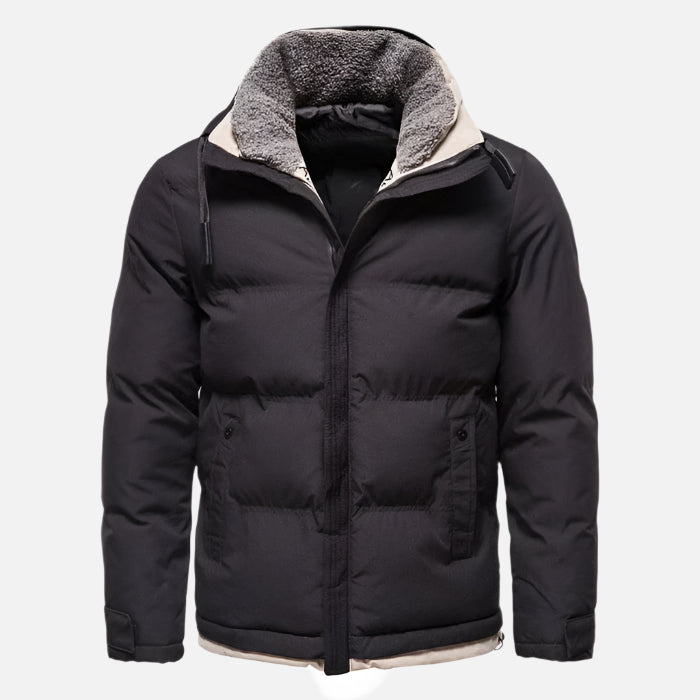 Jaqueta Masculina Puffer Forrada em Lã Ferrutini FRT217