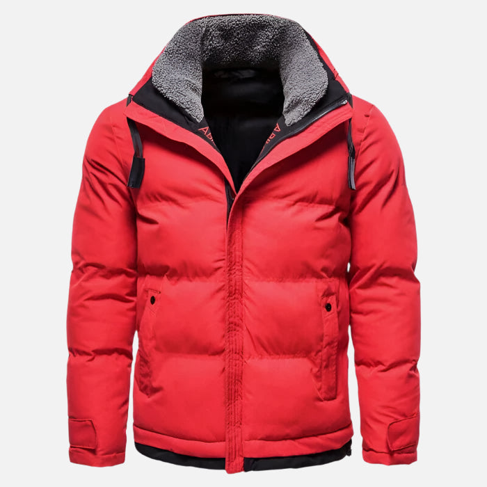 Jaqueta Masculina Puffer Forrada em Lã Ferrutini FRT217