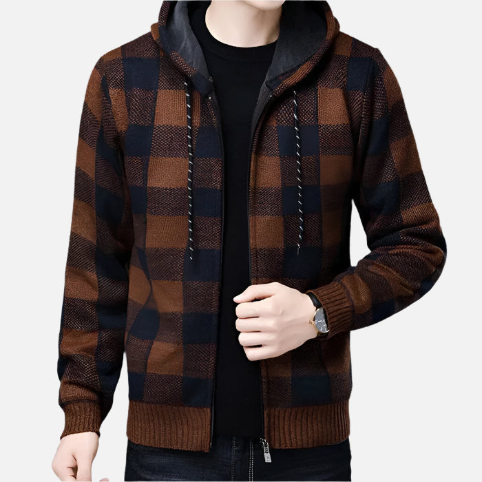 Jaqueta Masculina Xadrez Ferrutini FRT132