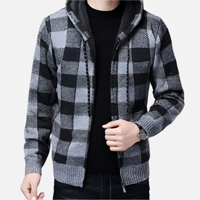 Jaqueta Masculina Xadrez Ferrutini FRT132