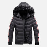 Jaqueta Puffer Masculina Capuz Forrado Ferrutini FRT206