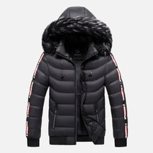 Jaqueta Puffer Masculina Capuz Forrado Ferrutini FRT206