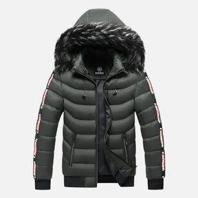 Jaqueta Puffer Masculina Capuz Forrado Ferrutini FRT206