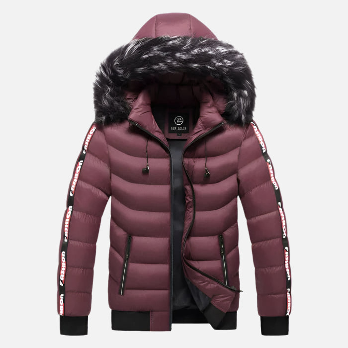Jaqueta Puffer Masculina Capuz Forrado Ferrutini FRT206