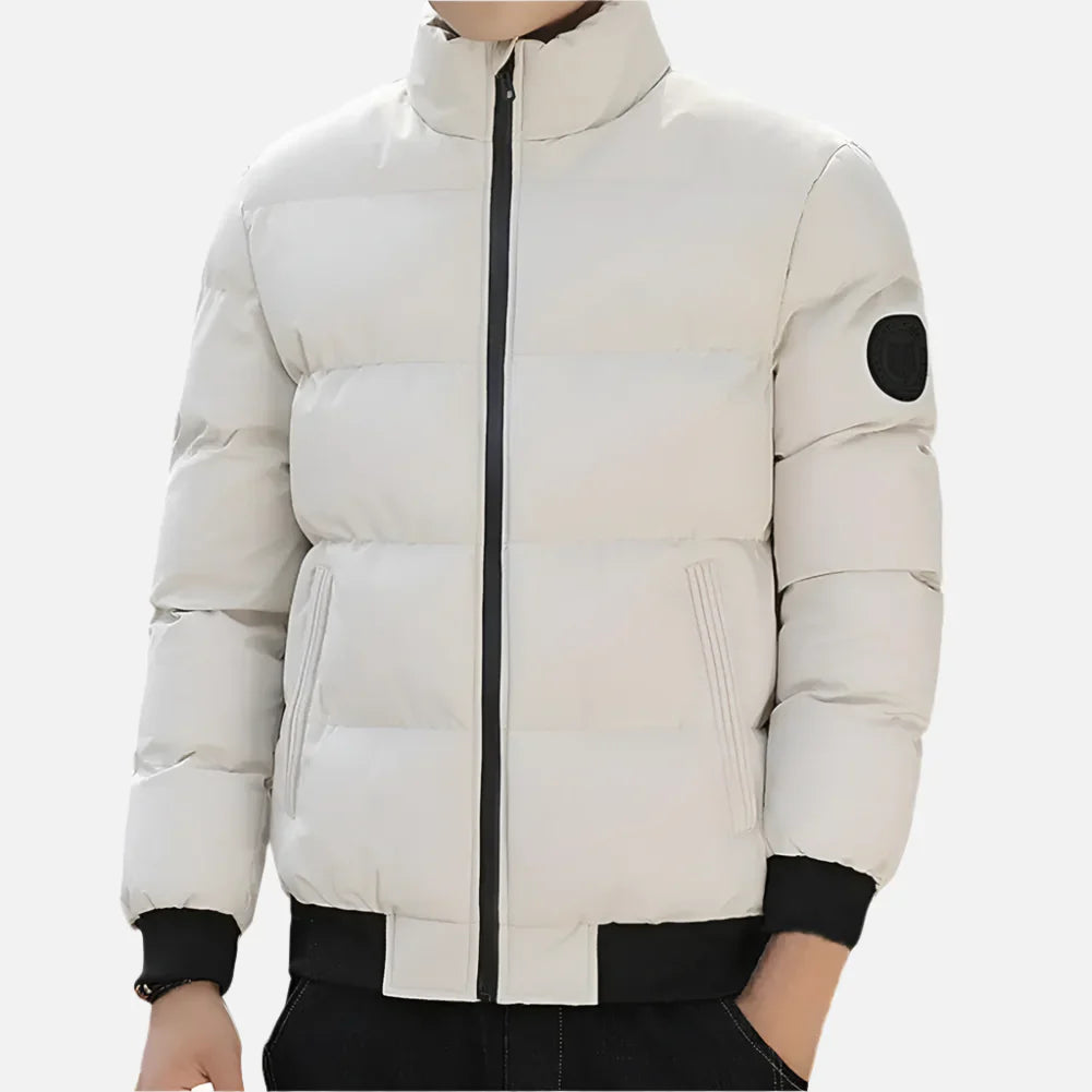Jaqueta Puffer Masculina com Design Acolchoado Ferrutini FRT173