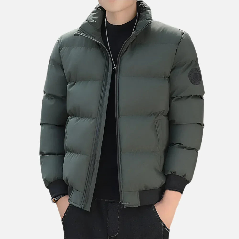 Jaqueta Puffer Masculina com Design Acolchoado Ferrutini FRT173