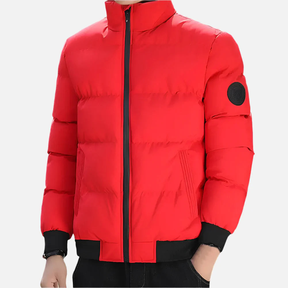 Jaqueta Puffer Masculina com Design Acolchoado Ferrutini FRT173