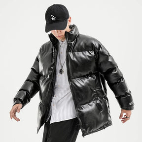 Jaqueta Puffer Masculina de Inverno Ferrutini FRT195
