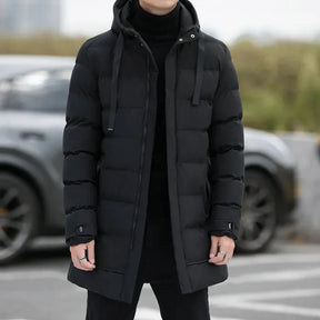 Jaqueta Puffer Masculina Alongada Ferrutini FRT179