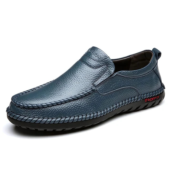 Sapato Mocassim em Couro Masculino Montvani MV338