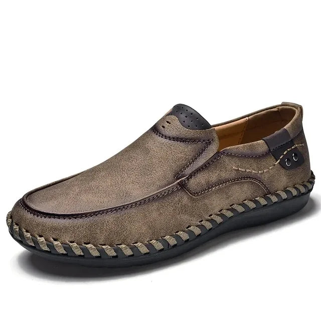 Sapato Mocassim em Couro Masculino Montvani MV340