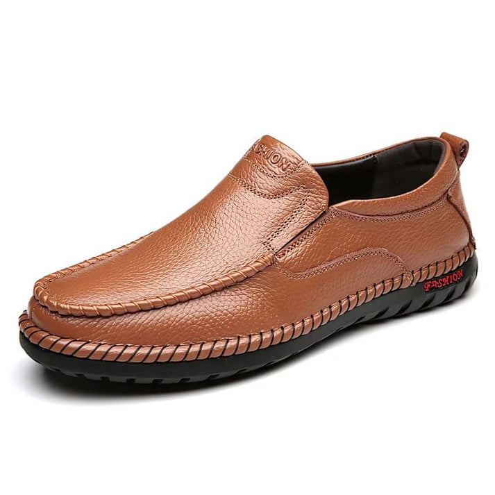 Sapato Mocassim em Couro Masculino Montvani MV338