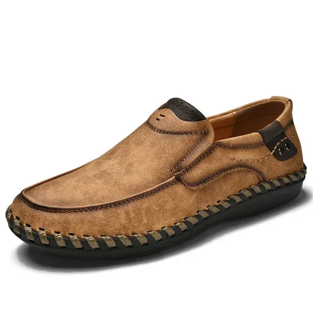 Sapato Mocassim em Couro Masculino Montvani MV340