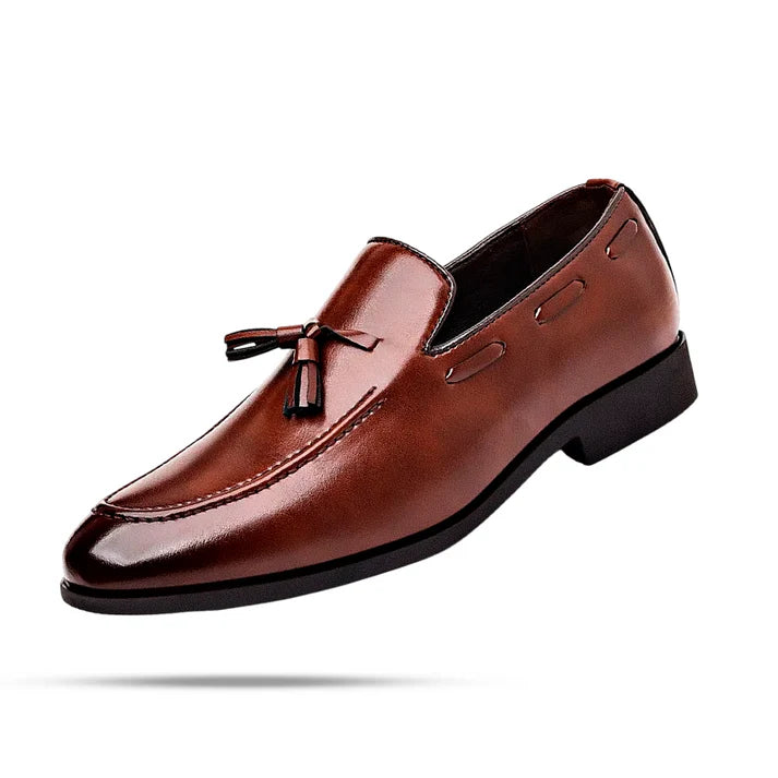 Sapato Mocassim em Couro Masculino Montvani MV321