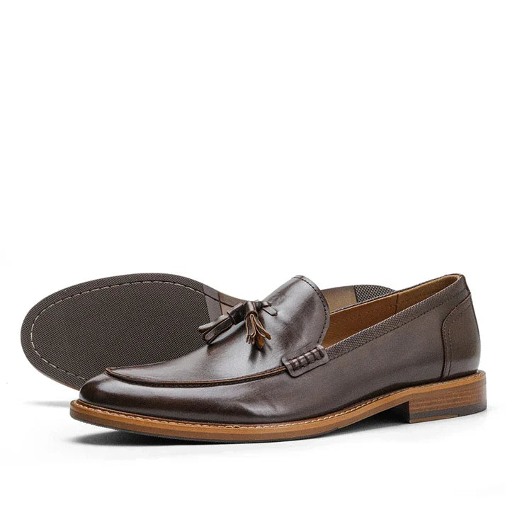 Sapato Mocassim em Couro Masculino Montvani MV328