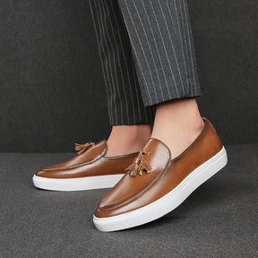 Sapato Mocassim em Couro Masculino Montvani MV333