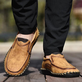 Sapato Mocassim em Couro Masculino Montvani MV340