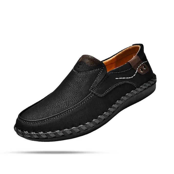 Sapato Mocassim em Couro Masculino Montvani MV340