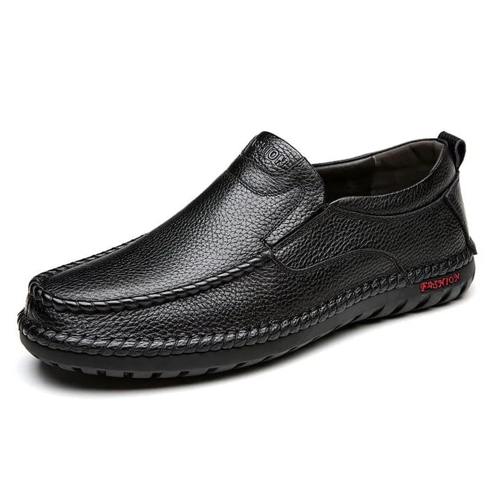 Sapato Mocassim em Couro Masculino Montvani MV338