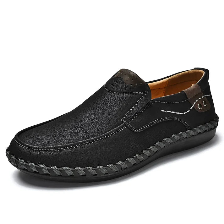 Sapato Mocassim em Couro Masculino Montvani MV340