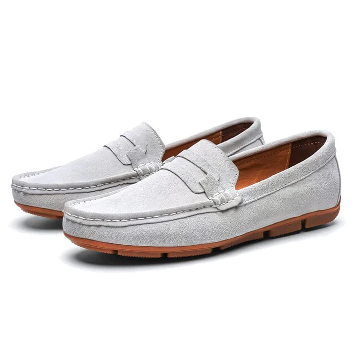 Sapato Mocassim Masculino de Camurça Montvani MV314