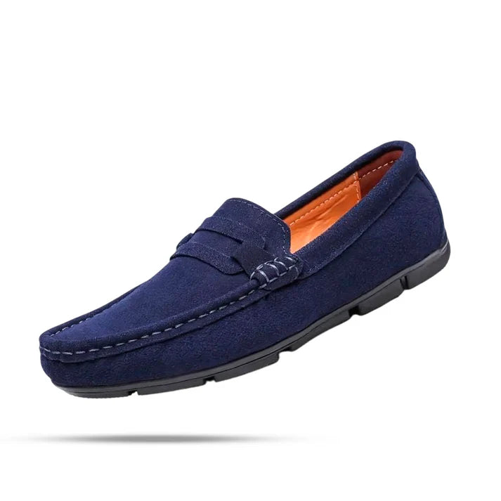Sapato Mocassim Masculino de Camurça Montvani MV314