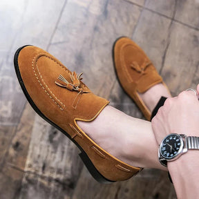 Sapato Mocassim Masculino em Camurça Montvani MV324
