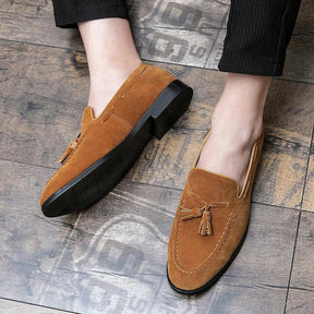 Sapato Mocassim Masculino em Camurça Montvani MV324